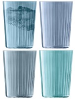 4er Set Gems Longdrinkglas 560ml saphir assort.