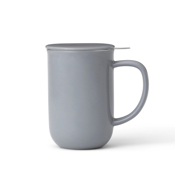 Minima Balance Teetasse 500ml H14cm Porzellan blaugrau