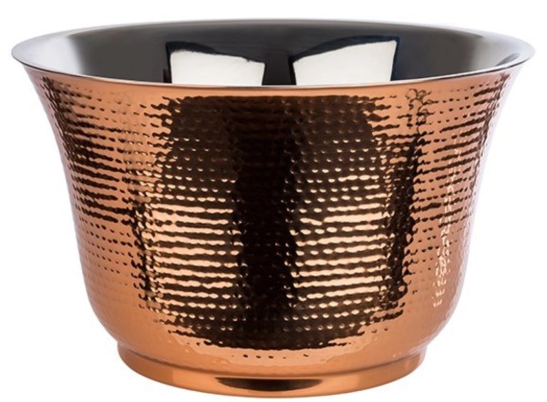 Flaschenkühler doppelwandig, D33cm, H20cm, 8L, aussen kupfer