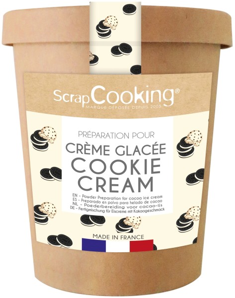 Fertigmischung Glace Cookies & Cream 185g