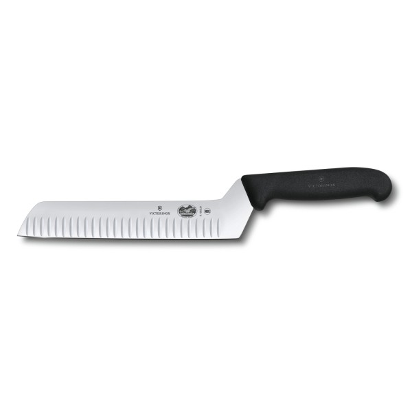 Fibrox, Butter und Weichkäsemesser, 21cm, gerade, schwarz