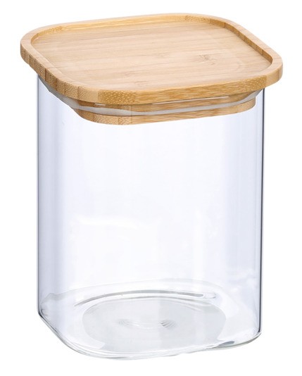 Vorratsglas m.Bambusd. 900ml