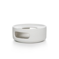 Minima Teestövchen D14cm H5.6cm Porzellan weiss