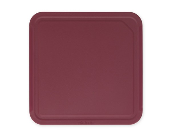 Schneidbrett M Tasty aub. red