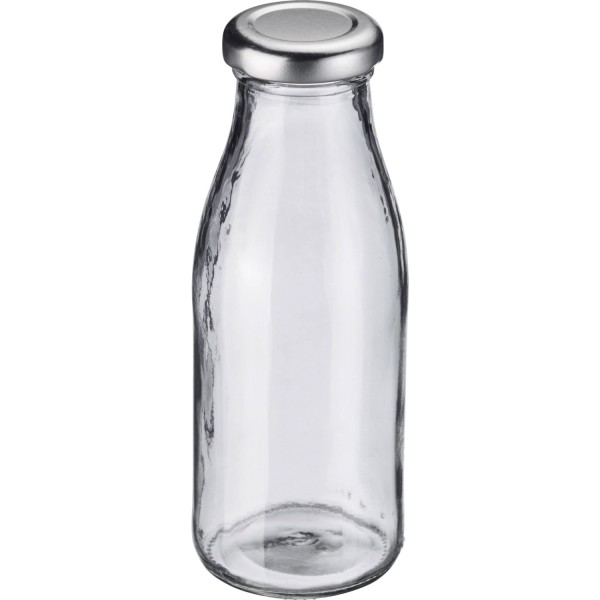 Milch-, Saft- und Smoothieflasche 250ml, rund
