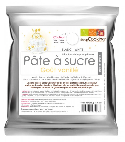 Zuckerpaste weiss, 300g