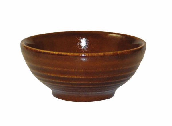 Bit on the Side Cinnamon Brown Schale geriffelt 17cl