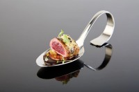 Gourmet Löffel Classic Edelstahl-Look L: 13.5cm