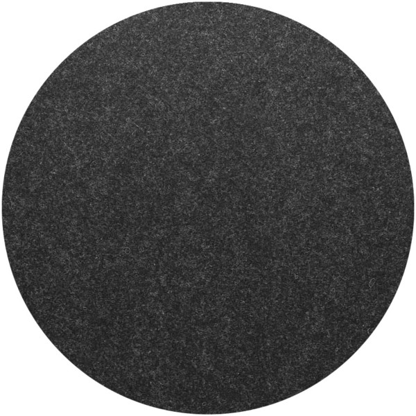 Wollfilz Tischset Anthrazit rund D33cm