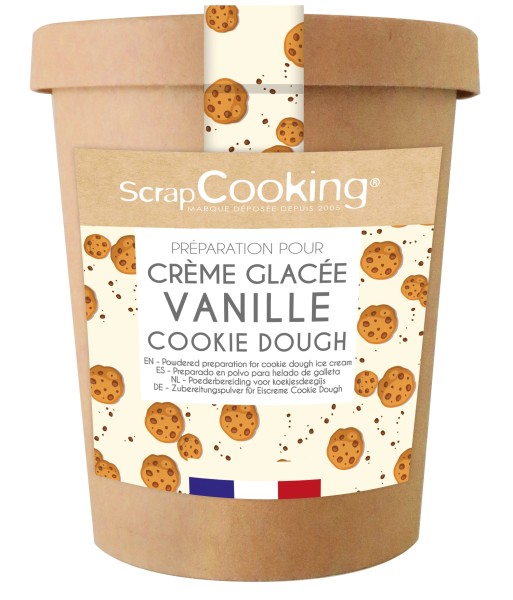 Fertigmischung für Cookie Dough Eiscreme 110g