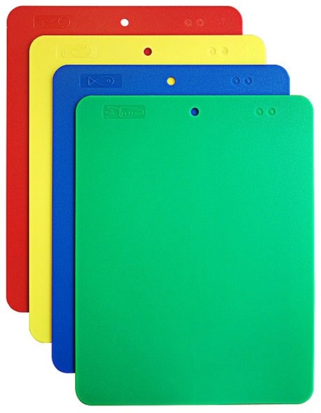 Farbe kodierte Schneidmatten 4er Set, 37x29 cm