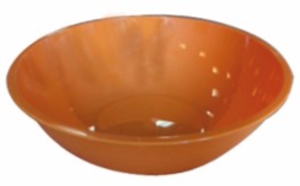 Salatschüssel D25cm orange 2.6l
