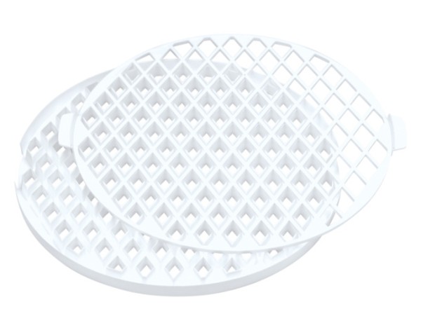 Gitterstanze ø 30 cm weiss