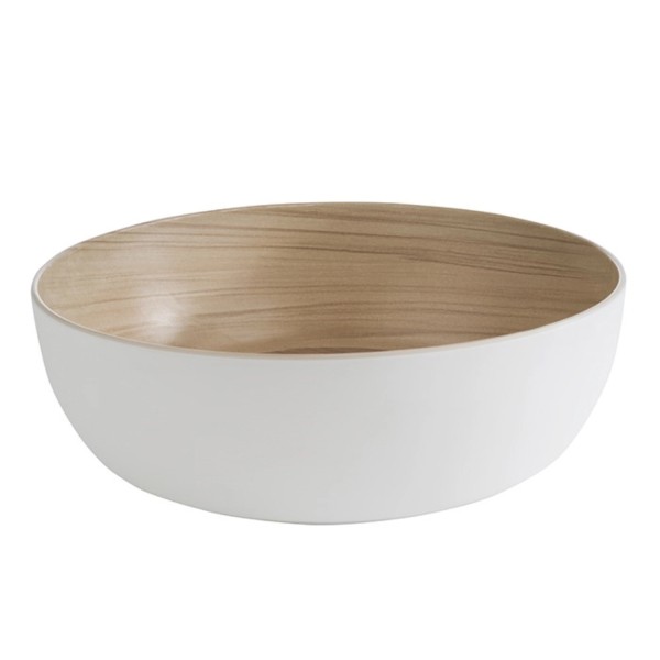 Schale FRIDA D30cm, H9.5cm, weiss