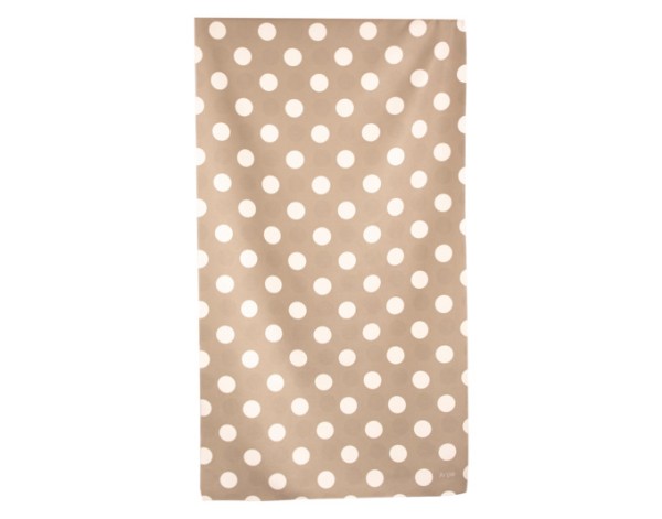 Handtuch dots sand 50cm