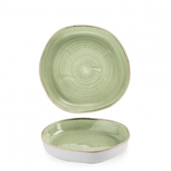 Stonecast Sage Green Organic Walled Schüssel 20cm