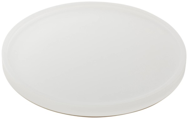 Mealplak Tablett rund D28cm H3cm Nacryl weiss