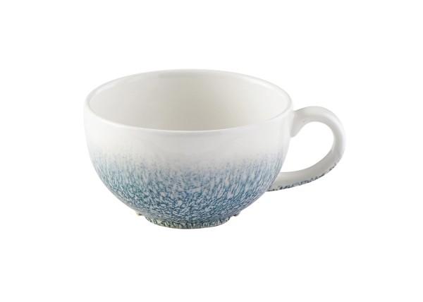 S.P. Raku Topaz Blue Tasse 22.7cl 9.5cm H5.5cm