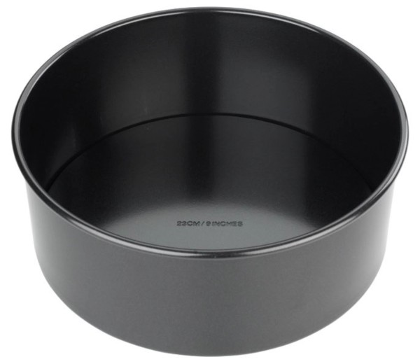 Backform Kuchen rund u. tief D25cm H10cm Antihaft-