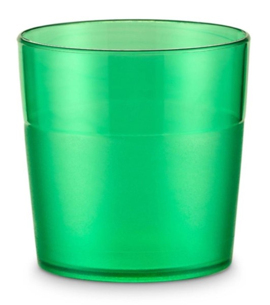 Glas grün PC D7cm H7cm 0.17lt geschirrspülfest -30°C/+130°C