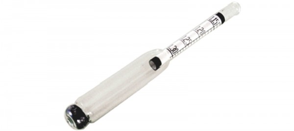 Sirup-Messer graduiert mit Glaskörper