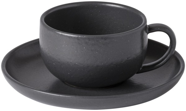 Pacifica Teetasse mit Untert. 215ml D16cm H6.2cm seed grey