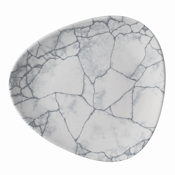 S.P. Kintsugi Pearl Grey Triangel Teller flach 19.2