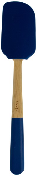 Spachtel flexible 25cm Bambus Silikon night blue