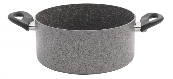 Cortina Granitium Kochtopf mit 2 Griffen nicht indukt D24cm