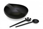 Salat-Set SCHWARZ 36cm