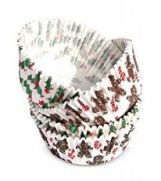 Papierförmchen Weihnachten, 36Stk., Ø 5/8, H: 3 cm