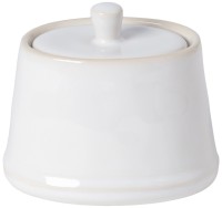 Beja Zuckerdose 10x8.1 H8.4cm 19cl 19.3cl weiss-creme