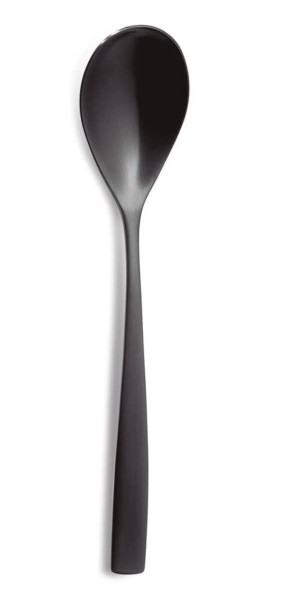 Bcn Salatlöffel 18 0 Schwarz matt