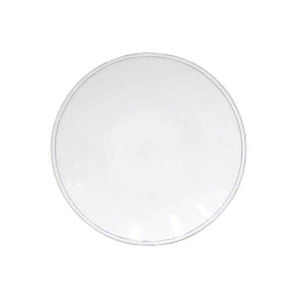 Friso Teller flach D31cm H3cm Steinzeug weiss