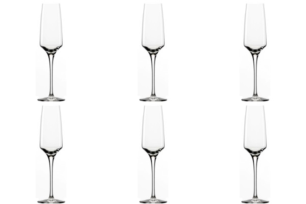 6er Set Experience Sektkelch 188ml 1dl geeicht