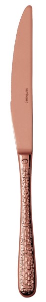 Venezia PVD Copper Tafelmesser Vollheft
