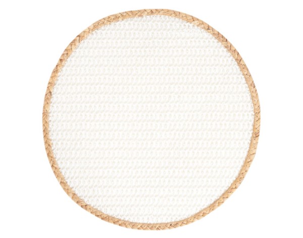 Tischset Nature weiss ø38cm
