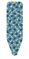 Flexa Bügelbrettbezug 124cm Mosaik-Blau