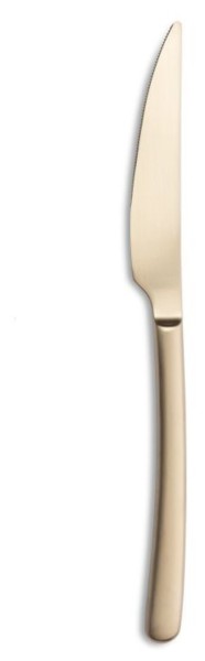 Violet Satin Dessertmesser Champagner 18/0