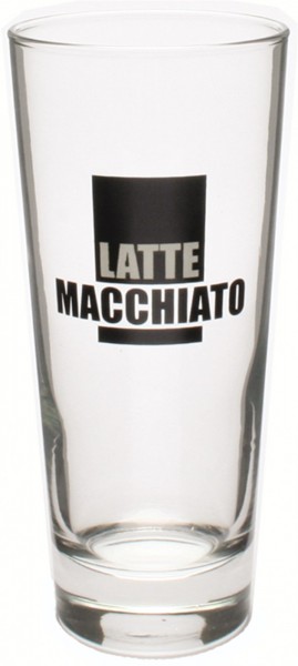 Latte Macchiato Frankonia 33cl, Dekor schwarz 15.2cm