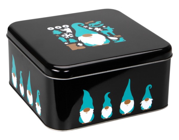 Gebäckdose Wichtel 16.5x16.5