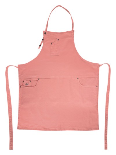 Schürze 5-P. Slim Fit peach