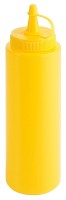 Quetschflasche gelb, 19x5 cm - 0.25l