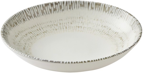 Cascade Taupe Coupe Teller tief D24.8cm