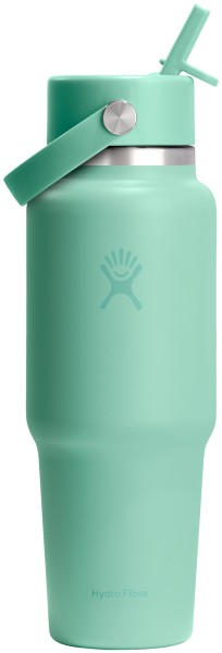 Trinkflasche Travel Wide Flex Deckel Strohhalm 945ml mermaid
