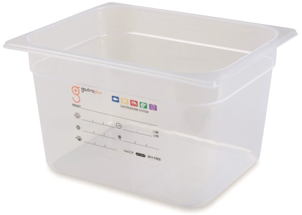 GN 1/2 Schale PP 200mm 12.5lt graduiert