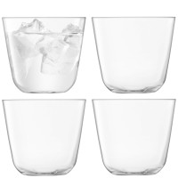 4er Set Arc Trinkbecher 260ml klar