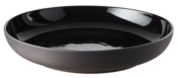 Gourmetteller tief, H:4.5cm, Ø23.5cm, schwarz