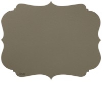 Tischset 44x35 Vintage grau
