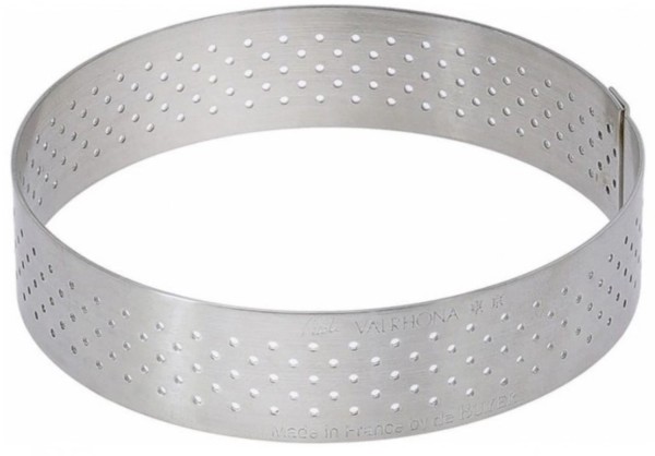 Gelochter Tortenring mit geradem Rand D:28.5 H3.5cm